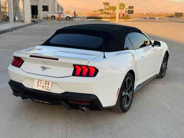 السلام عليكم 
موستانگ شكل جديد : 2024
سعر :210 ومجال 
اللوان : ابيض 
عداد المسافة : 3 الف زيرو 
ملاحظة السيارة : چاملغ و ربع بوند بدون شاصى 

المواصفات : 

فول فول مواصفات 1/1

فتحة سقف قلاب 
 ابواب بصمة
بصمة تشغيل 
تشغيل عن بعد (𝐑𝐄𝐌𝐎𝐓𝐄 𝐒𝐓𝐀𝐑𝐓)
شاشة دشبول ديجيتال واحد 🖥️
كاميرا  
اوتو ستارت (𝐀𝐔𝐓𝐎 𝐒𝐓𝐀𝐑𝐓)
اوتو ستوب (𝐀𝐔𝐓𝐎 𝐒𝐓𝐎𝐏)
رادار امامي (تحديد مسار)
رادار جانبي  (نقاط عمياء)
رادار خلفي (التحذير من الاصطدام)
حساسات امامي
حساسات جانبي 
حساسات خلفي 
نظام (𝐄𝐂𝐎)
نظام (𝐍𝐎𝐑𝐌𝐀𝐋)
نظام (𝐒𝐏𝐎𝐑𝐓)
كشنات جلد
كشنات كهربائي
كشنات هيتر
تحكم استيرن 
استيرن هيتر
تبريد لمس
 لايتات (𝐋𝐄𝐃) ليد زينون بيلادي
بكلايتات (𝐋𝐄𝐃) ليد بيلادي 
ويل كروم

وبعد هواية مواصفات…
تفاصيل اكثر الاتصال علی ارقام التاليه  

‏ WhatsApp - Vibir
☎️***********

‏‎عنوان📍عقره 

‏‎ اكر
