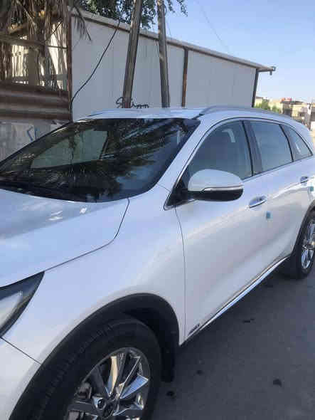 كيا سورنتو خليجي 
رقم بغداد 
موديل ٢٠١٦
لون ابيض
٦ سلندر
 ٧ راكب 
فول عدا بانوراما 
الجنطة الخلفية كهرباء 
مري شفط 
نظام ترحيب عند الاقتراب 
هند بريك بصمة 
اوتو هولد توقف ذاتي 
فووووور ويل 4:4
مانع انزلاق وانحدار 
زراك لايت بلدعامية 
بردات خلفية اصلية 
كشنات ٢ كهرباء 
كشنات تدفئة وتبريد 
نظام ايكو 
حساس امامي وخلفي 
مري شفط مع القفل 
تحكم استيرن
بردات خلفية 
تبريد ٣ قطع 
اضواء ترحيب بليدات 
علامة سورنتو بلدوسة 
لد امامي وخلفي 
اشاير بلمري 
يدات نيكل اصلي 
ويل اكروم ١٩
ماشية 85 الف كيلو 
السعر  217
رقم  الهاتف / ***********
