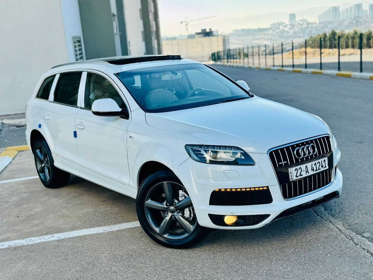 بسم الله الرحمن الرحيم
▫️ئاودى Q7 S-line Quattro 2013 فول مواصفات ١/١
مواصفات خليجي وكالة شريكة سردار ضمان دولي
-----------------------------------------
مكان🌆: سليمانى                سعر💵: 138$
هاتف☎️: *********** /// *********** 
-----------------------------------------
محرك سته سلندر V6 3.0L سوپه ر چارچ محرك بنزين
گير و محرك بشرط مامفتوح
بدون سوت و دغان و صرف  خلل بشرط فحص
ماشية 82 الف حقيقى
-----------------------------------------
▫️سيارة حيل حيلوة جديد ماشالله
(( بيها نص صندوق مصبوغ )) بدون دواخل و بدون أيرباگ
سيارة كل على وضع بيلادي
----------------------------------------
▫️مواصفات
{ بصمة - پانوراما - رادار - داخل بيجي - صندوق شفت - ٣ پردة - ماوس - ٧ راكب - كشنات تتفيئة و تبريد - كشنات جلد - كشن و ستيرن كهربا و خزن - سيدي بوكس - تبريد مركزي - كاميرا - حساس خلفي و امامي - لايت ليد - ڤوليوم - تحديد سورعه - وبعد )
------------------------------------------
اربع تايرات و ويل بيلادي جديد
سنوي و رقم و هه زة كل جديد
ته حويل غه رامة بشرط سنوي بأسمي
سيارة شرط بدون اى نواقص گير و محرك و حدادي و كاهرباى كولة بشرط
-------------------------------------------
بسم الله الرحمن الزحيم
‏ ▫️AUDI Q7 quattro S-line 2013
ئاودى موديل Q7 S-line 2013فول فول مواسفات پانؤراما
مواسفات خليجى سفرى شه ريكه ى سه ردار زه مان
----------------------------------------
شوين🌆: سليمانى              سعر 💵: 138$

موبايل☎️: *********** /// ***********
                ----------------------------------------
مه كينه V6 شه ش بستؤن 3.0 سوپه ر چارچ به نزين
گيرو مه كينه ى به شه رت نه كراوه ته وه
سه وت و سه رف و خه له لى نييه به شه رت
 82 هه زار حه قيقى رؤيشتوه
----------------------------------------
ته نها {{ نيوه ى سندوقى بؤياغه }} به بئ ناوگرتن و بئ ئيرباگ
زؤر جوان ماوه ته وه و نمونه يه له جوانيدا
----------------------------------------
مواسفات
( به سمه - پانؤراما - رادار -  ناوزه رد - په رده - سندوق شه فت  - كوشن سارد و گه رم - كوشن جلد - كوشن و سوكان كاره باو خزن - ماوس - سيدى بؤكس -سئ ريز كوشن - ته بريد مه ركه زى -  كاميرا - حاسه ى پيش و دوا - لايت ليد - ڤؤليؤم - تحديد سورعه - زؤر مواسفاتى تر )
------------------------------------------
چوار تايه ويلى تازه ى و كامل سيرڤزى بؤكراوه
سه نه وى و ره قه م و هه زه ى تازه يه به ناوى خؤمه وه يه
ته حويل و غه رامه به شه رت
{{ گير و مه كينه و كاره باى و هه موو گيانى به شه رت }}
-----------------------------------------
