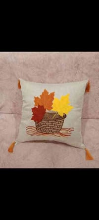 وجه كوشة • قماش كتان • ٤٢×٤٢