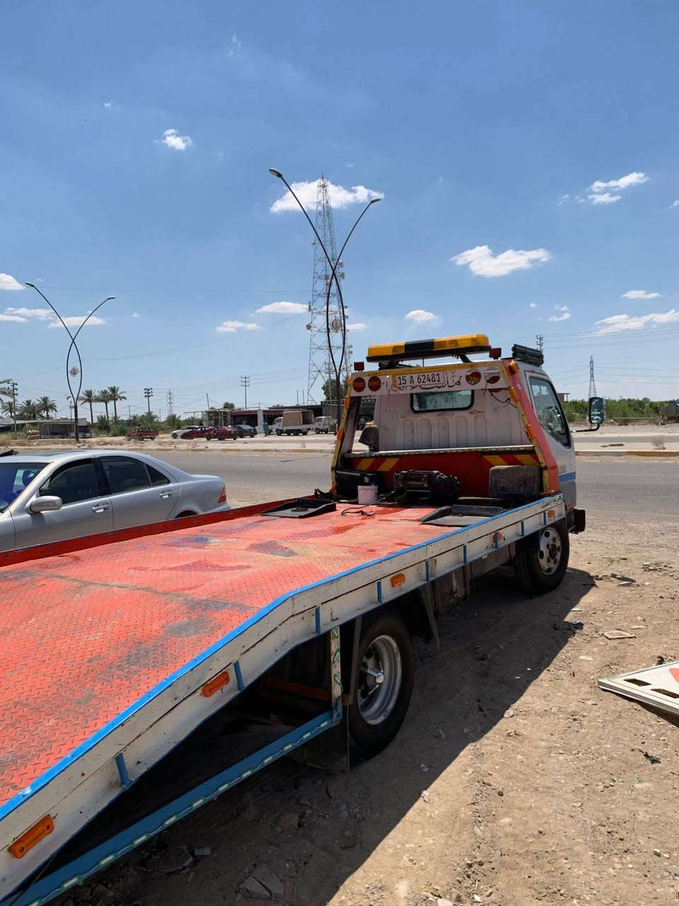 سلام عليكم كرين سطحي للبيع مكينه مفتوحه تجفيد جديد سياره مكفوله كفاله عامه داخل جديد تايرات جديد سياره منفوضه نفض ما جناي  رقم انبار انكليزي العنوان صلاح ألدّين سامراء الاستفسار عل هاذا الرقم ***********

