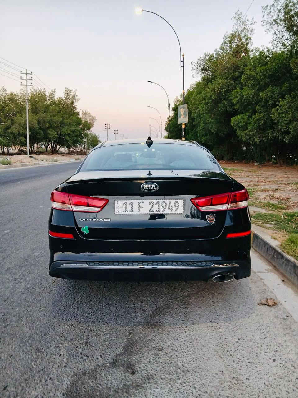 سلام عليكم سياره نوع اوبتيما وارد امريكي  موديل 2019سياره جديده تحكم ستيرين اشاير بل مري مري شفط كشنات جلت كشنات كهراباء كير مكينه حداديه تبريد تخم تاير خير من الله كفاله عامه ما عده قطعه ونص اكلير اثر شخوط ورشيتهن لباقي كفاله عامه سياره مال جناي العنوان كربلاء السعر 114وبيه مجال حك جيه رقم الهاتف ***********
