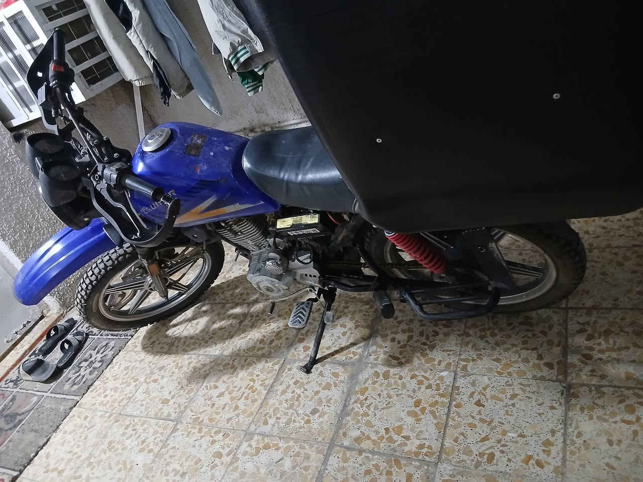 السلام عليكم 
حبايب دراجه اصوليه اورقاها كامله كلشي كامل بيها 
الدراجه حلوه ومال شغل 
المحرك اني اكفله الك كفاله برغي مامفتوح 
سعرها ٥٠٠ وبيها مجال او مراوس 
رقم ***********
