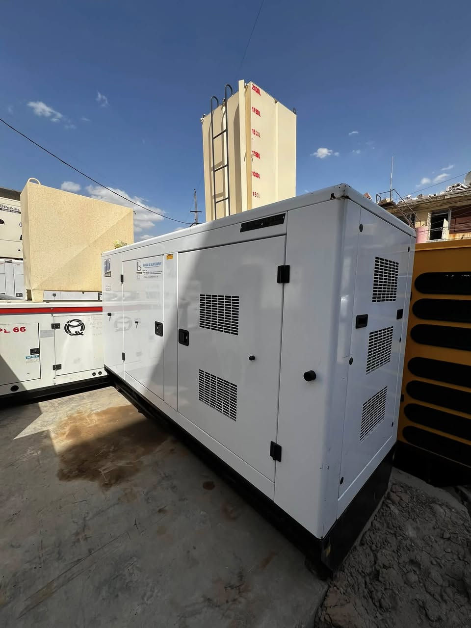 عرض 

👈🏼موالد بيركز انكليزي اصلي 150 KVA
👈🏼  كاتم نسبه الكتم 95/100
👈🏼المحرك بيركز انكليزي اصلي 🇬🇧
👈🏼وراس التواليد لوري سومر فرنسي اصلي 🇫🇷
👈🏼ساعات العمل 2300
👈🏼 موديل الموالد 2021
👈🏼ضمان الموالد عل حمل 
👈🏼للتواصل واتساب او الاتصال 📞
 📞***********👈🏼
(عباس الوائلي )

تنويه هام ‼️ 

متوفر نضام الاستبدال 🔀 تكدر تبدل موالدتك القديمه موالده جديده ويتم الاتفاق 🤝بعد التقييم 

تتوفر صيانه 👷🏼‍♂️ جميع احجام الموالدات البيركز الانكليزي و/ الكمز / دايو دوزان  بعمل متقن ونوفر لك خدمات عامه واستبدال عام في الموالدات 

معه تحيات (عباس الوائلي )
