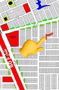 البيع ارض 50م طابو صرف ركن قرب شارع 60 المنتجه الكفائات سيدية  0773379...