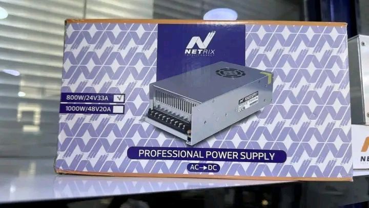 🔺 بور سبلاي ماركة Netrix الأصلي
قوة حقيقية وثبات عالي للاستخدام المستمر

🔶 يتوفر 17A
🔶 يتوفر 25A 

✅ تبريد فعلي
✅ كفاءة واستقرار بالطاقة
✅ مناسب للأبراج والمكاتب

شاحنة سوير
30A 
40A

فراكات 
حجم 16
حجم 18

حجم 20
فنجان دش 34 ايرفايبر

🔴تحويلة ميموسا الى DC

⭕️DC - input / 9v- 36v

⭕️DC - output / 57v poe

                       ⭕️12v usb

                         ⭕️5v type-c

⭕️200 watt

🟠

 للطلب والاستفسار تواصل  مراسلة الصفحه 

🚚 توصيل لكل المحافظات


**إذا كنت صاحب هذا الإعلان وتريد حذفه لأي سبب، رجاءا أرسل رسالة إلى الدعم الفني**