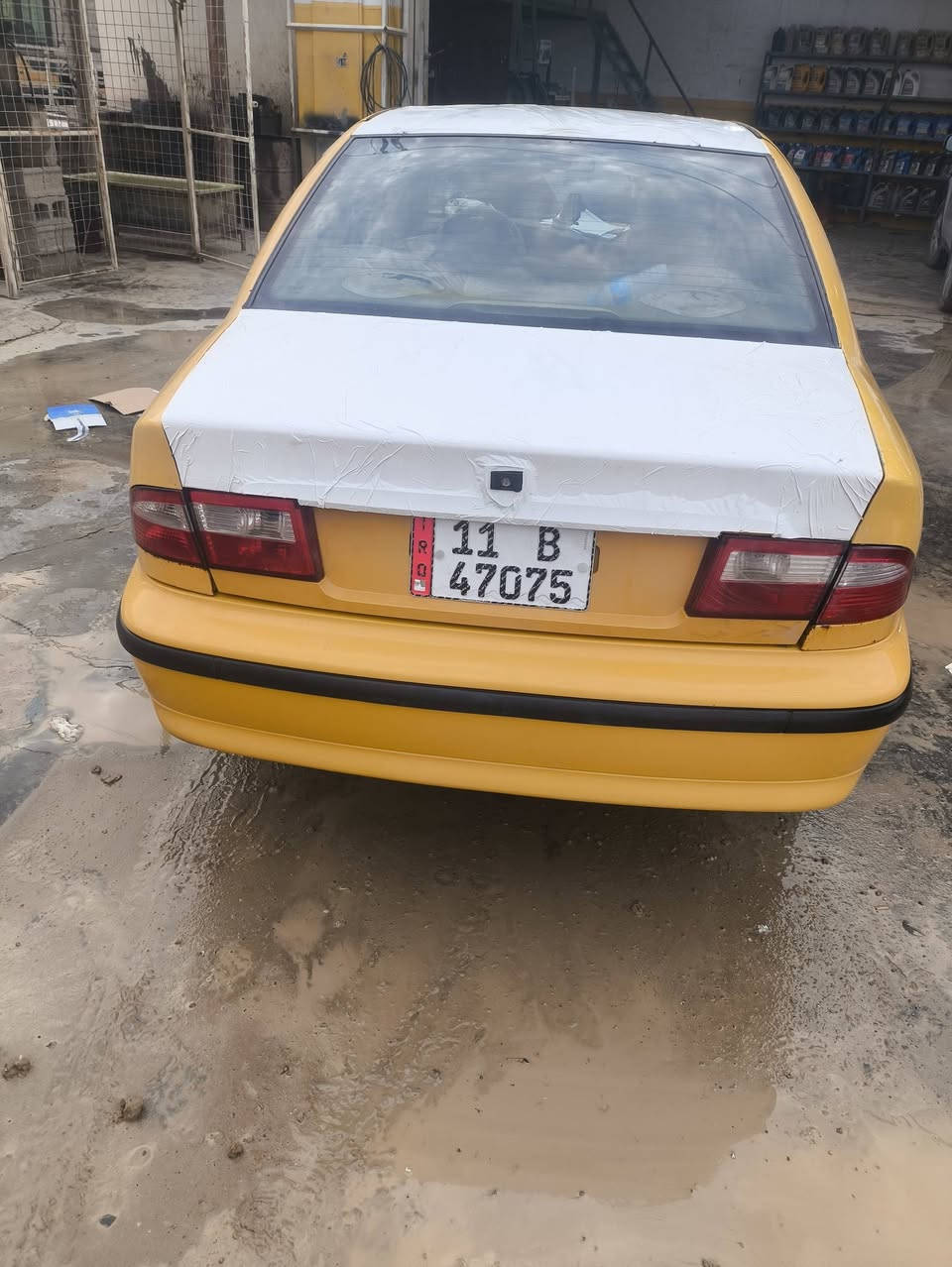 سمند موديل 2011 كامله ما بيها نقوصات رقم بغداد مصفره هيائه وغرامات من ايدك لشارع سعر 31وبيها مجال حك جيه ***********
