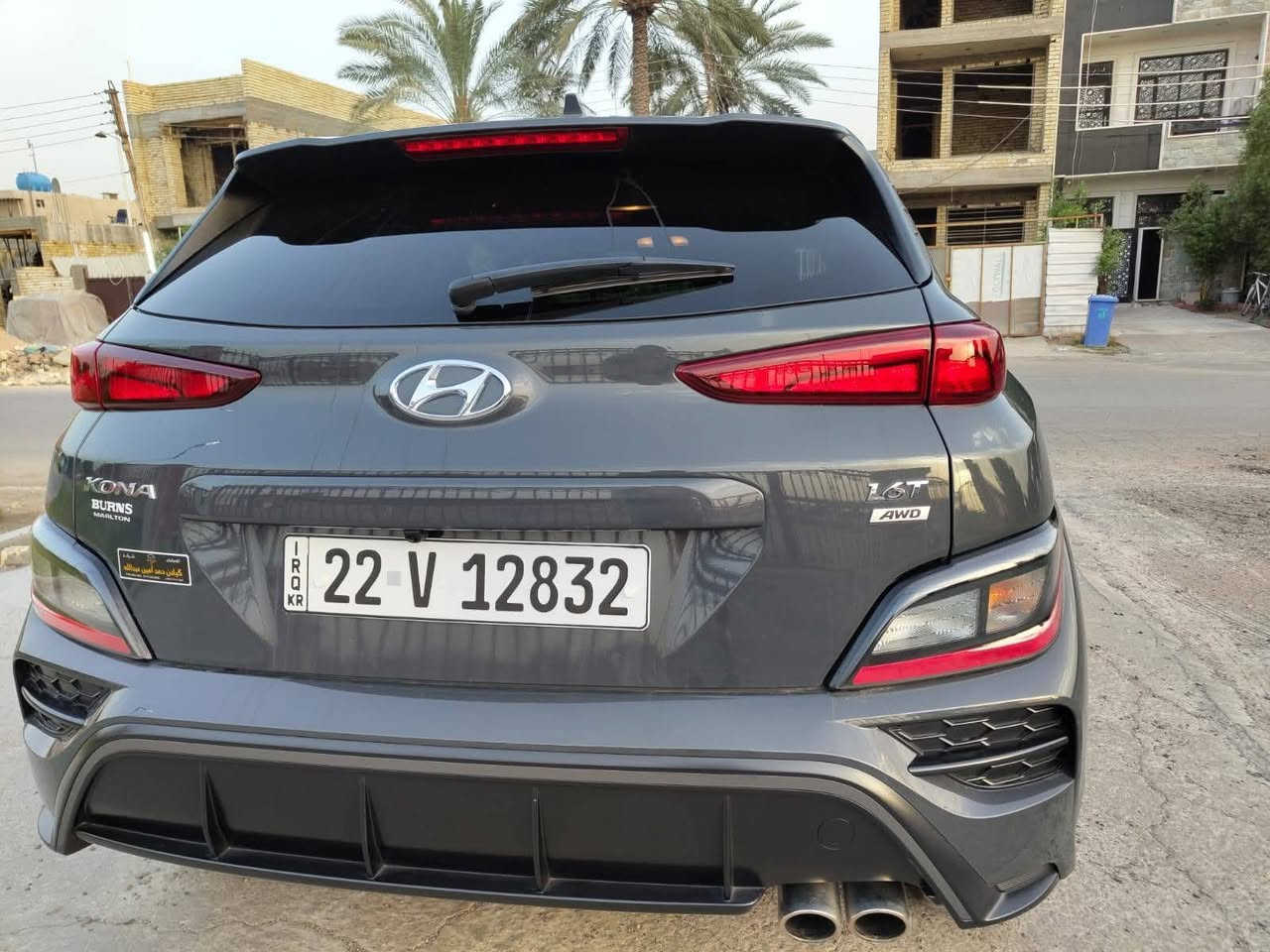 كونا 2023 Nline ماشية 12الف
صبغ باب فقط بدون دواخل حتى الدعاميات مكفولة 
محرك سمارت ستريم ياخذ بانزين عادي 
🩶 لون اسمنتي 7 الوان 
🩶فول 1/1
🩶كير DTC دبل كلج S سبورت كير رياضي
🩶دفع رباعي 
🩶سلايت روف / تشغيل عن بعد 
🩶فول رادار 360
🩶توقف ذاتي مع تحذير فتح الابواب 
🩶نقطة عمياء 
🩶دبل اكزوز 
🖤كشنات كهرباء وتدفئة 
🩶شاشة ديجيتل 
🩶3 وضعيات قيادة 
🩶شاشة جبيرة كاربلي 
🩶شحن وايرليس 
🩶داخل لونين 
🩶 السعر 168 مكان السيارة بغداد حي الجامعة ***********
