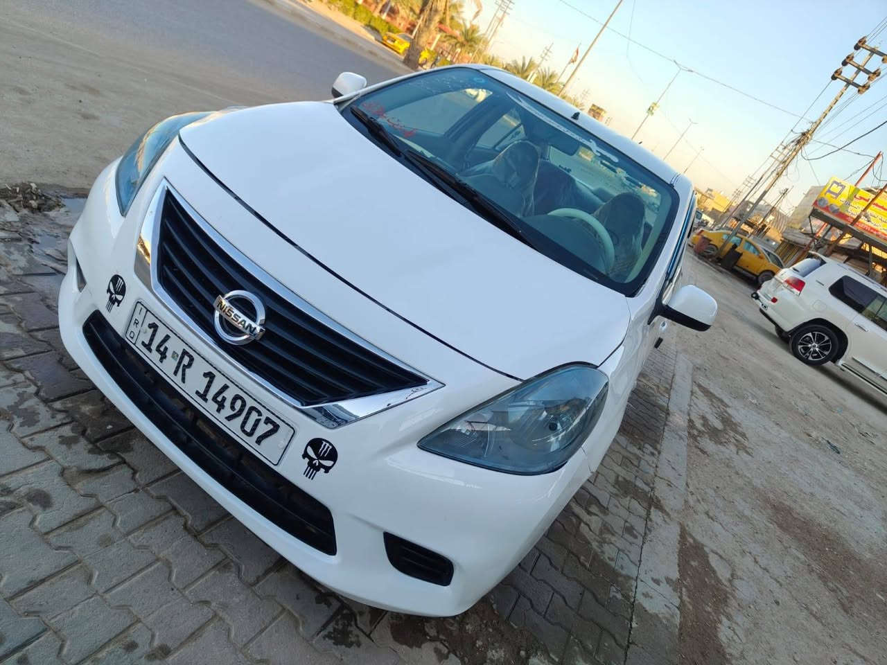 السلام عليكم بيع او مراوس نيسان صني هندي بليته زركه مديل 2014 سياره جاهزه وسونار مرفق بلمنشور تخم تاير حداديه مكينه كير نضاف شاشه سنتر لك كامره دواره كهربائيات كلها شغاله تبريد تدفئه  رقم  انكليزي مداور ثاني يوم مالكها يمي سنويه ل30 مكانها نجف السعر 77 للاتصال على الرقم ‏‪‏‪‏‪***********‬‏ مكلف بنشر الاتصال عله رقم
