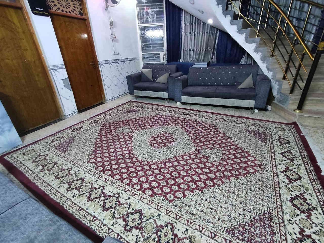 السلام عليكم  دار للبيع 200 متر طابق واحد جديد سند 25 كافت خدمات بغداد الكمالية كاع ابو رشاد بل بداية ***********
