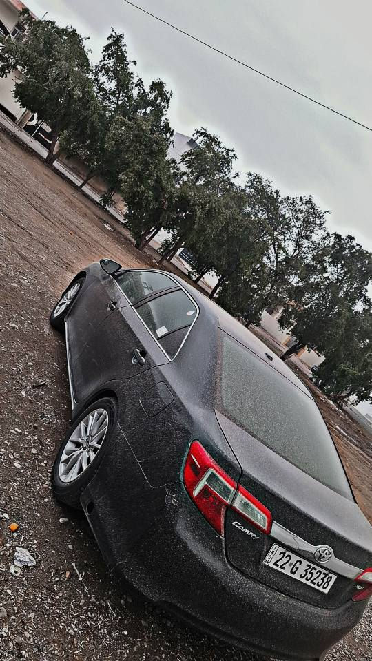 تۆیۆتا کامری 2012 
مواصفات XLE فوول ئەمریکی 
کامل بۆیاغ وەرگەڕاو نییە مەکینە و گێڕ و کارەبایاتی بەشەرت سەنەوی تا 2030 تازەیە سڵایتە ،کوشن جلدە کامل ،دوو کوشن هیتر ، بەسمەیە دوو درگا بەسمەیە ، تەبرید نیزام سبلێتیە مەکینە 2.5 ، نرخی 114 و مەجالێکی برایەنەی تێدایە ژمارەی سەنەویش بەناوی خۆمانەوەیە  مۆبایل *********** كركوك, العراق
