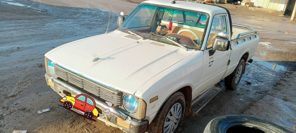 يوجد لدينا بيك اب للبيع نضيف جدا موديل 1980رقم جديد تحويل مباشر للستفسار الاتصال على الارقام كورك: ***********اسيا ***********
