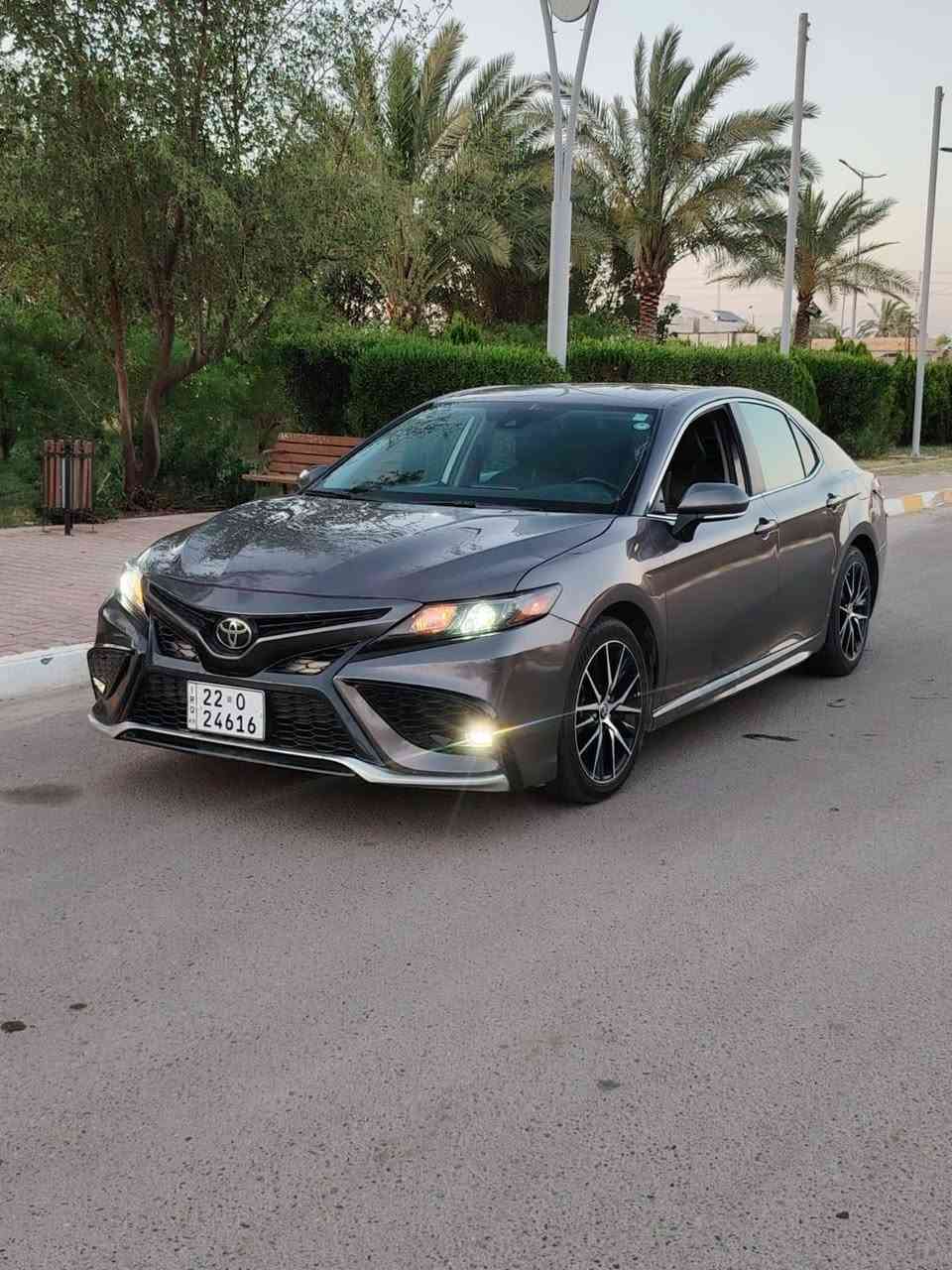 السلام عليكم كامري موديل ٢٤ سياره بدون اي ضرر شرط التقرير والسونار كفاله عامه عده الدعاميه الاماميه الضرر فئه sE  سياره ماشيه ٧٠ الف كيلو وليسه ميل رقم اربيل جديد هزه جديده شرط التحويل والغرامات مكان السياره صلاح الدين العلم السعر المطلوب ١٨٩ اي استفسار الاتصال بل رقم ***********
