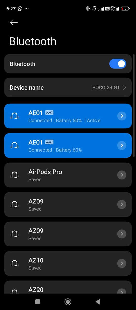 متوفره هاي التحواله بسعر 15  المشكله البيها تطلع ربط  ثنين بلاتوث  شغاله ثنينهن بس يطلع ربطين بل بلاتوث ما اعرف شنو السبب الي يريدها يراسلني


**إذا كنت صاحب هذا الإعلان وتريد حذفه لأي سبب، رجاءا أرسل رسالة إلى الدعم الفني**
