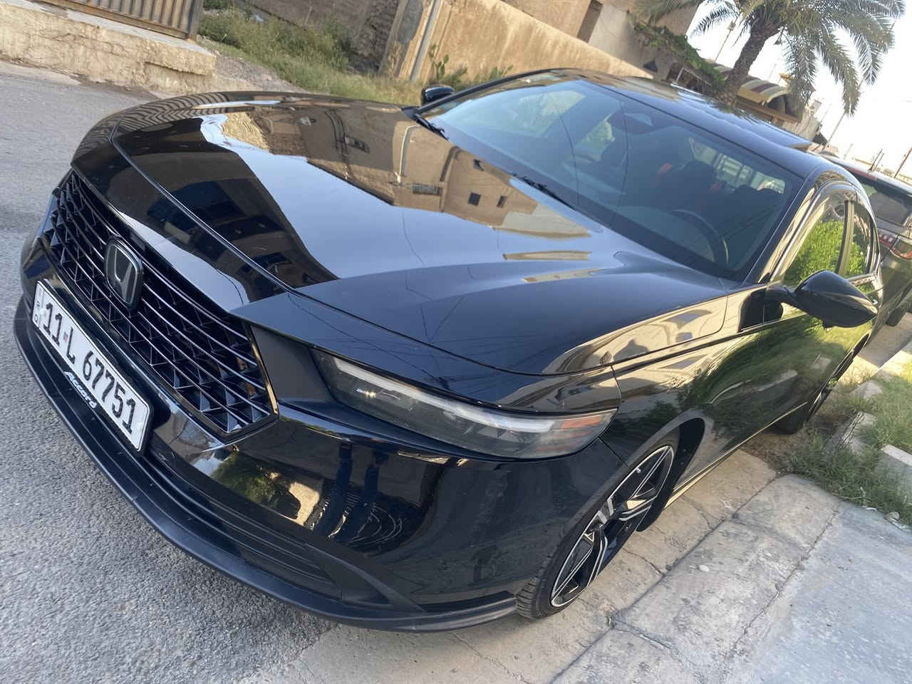 هوندا اكورد موديل ٢٠٢٣
فئة Sport هايبرد محرك ٢٠٠٠ وكير اوتو - فتحة سقف - رادارات - مثبت سرعة تفاعلي - تحديد مسار - كشن كهرباء - شاشه وكاميرا وحساس بلادي - ويل ١٩ - هاند بريك بصمة + اوتو هولد - دخول ذكي - اناره خارجيه Led بالكامل 
صبغ جاملغ امامي يمين فقط  ايرباك دركه + برده يمين (ضرر جداً بسيط)للتواصل ***********
