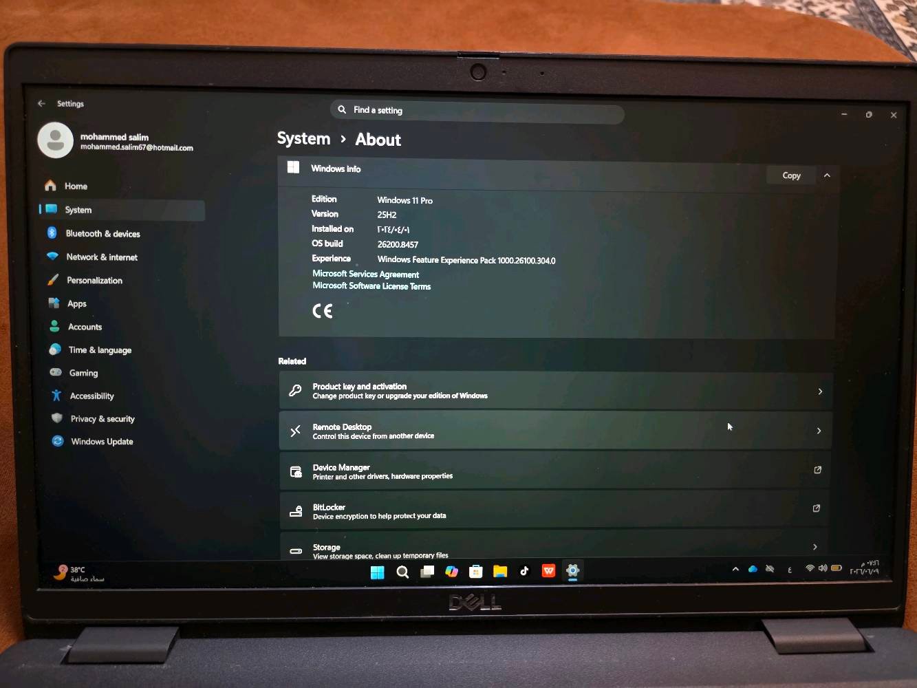 Dell Latitude 3520
المواصفات:

المعالج Intel Core i7 الجيل 11

الرام: 16 جيجابايت

التخزين: 512 GB ssd

النظام: Windows 11 Pro -

مع الشاحنة الاصلية

السعر 600الف وبيه مجال
الرقم :***********