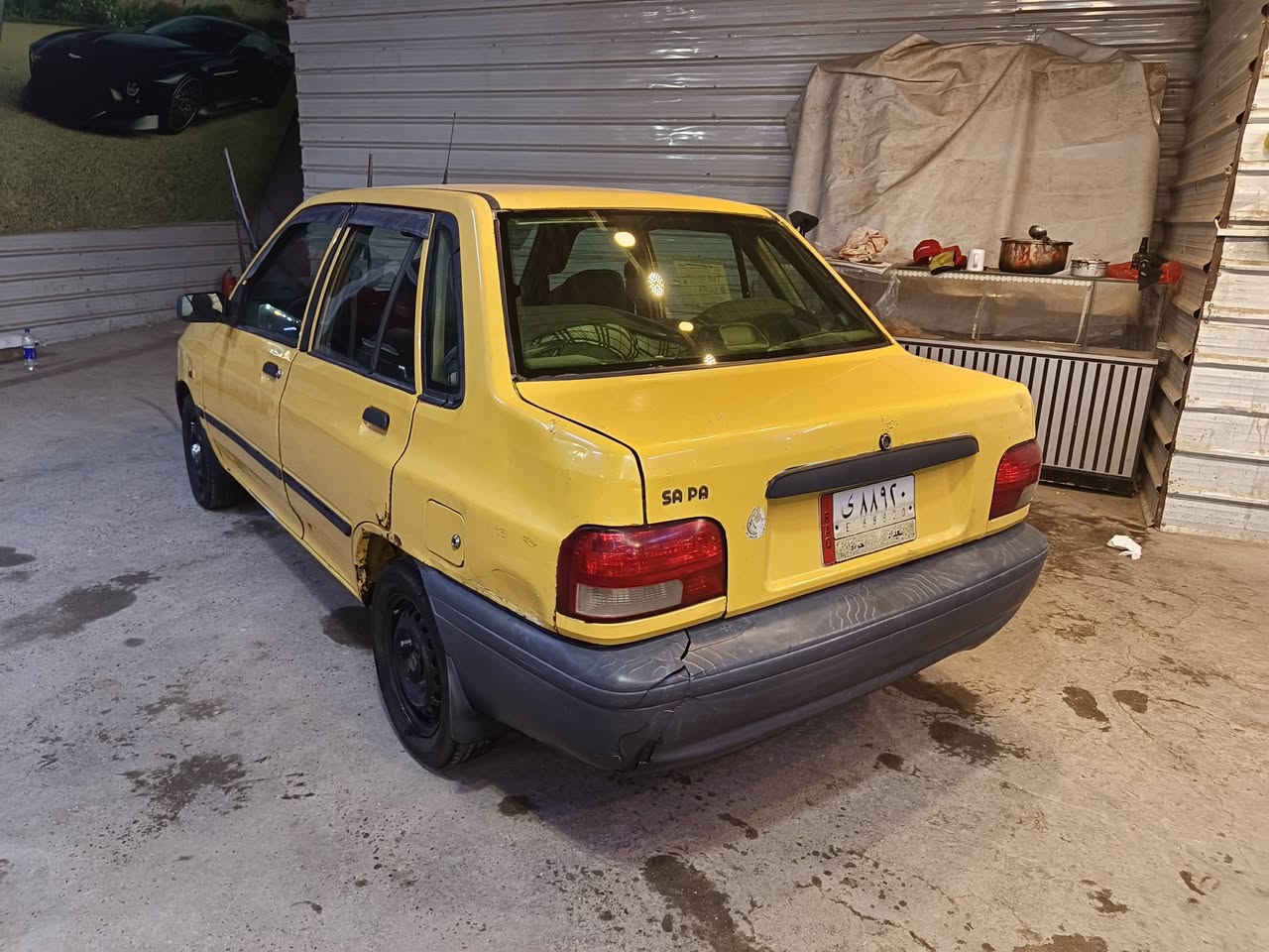 سايبا 2013 اصفر رقم بغداد شرط التحويل بيها خياسات و فطر شاصي يرادله صيانه كير و محرك بحالة جيدة تخم تاير مشط ستيرن جديد باتري جديد درايم شفتات جدد  بيها ليك تبريد بالراديتر الامامي كمبريسر شغال مابي شي السعر النهائي بدون عملة رجاءا  24 ورقه الشراي يتصل *********** خاص ما اجاوب رجاءا
