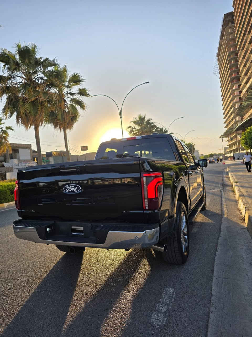 #f150للبيع
2024 lariat (fx4)
V6 3.5 turbo 

السعر: 410$$

ماشيه: 33000 mi
دبل أكسل(4x4)
قفل اكسل
٦ سلندر توين توربو
بانوراما
كيجات دجتال
٢ بصمة 
كشنات امامي تدفئة + تبريد
كشنات امامي تحكم كهرباء
كشنات جلد
سلم خلفي
كير طرح
كير ١٠ نمر
شاشة جبيرة
كاميرات 360 درجة 
حساسات 360 درجة
اشاير بل مري
نقطة عمياء
تشغيل عن بعد 
رادار امامي+ خلفي + جانبي
مرايات هيتر 
باب طويل بدي قصير (المرغوب)
كير و محرك و أكسل حدادية كلة بشرط

  ١ جاملغ امامي صبغ
  ارباك ستيرن  فقط و مرجع بلادي بدون دواخل بدون شاصي

مكان سيارة أربيل
للاستفسار: ***********
فقط بيع بدون مراوس
