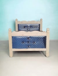 سرير نفر واحد • خشب عراقي • توصيل كركوك