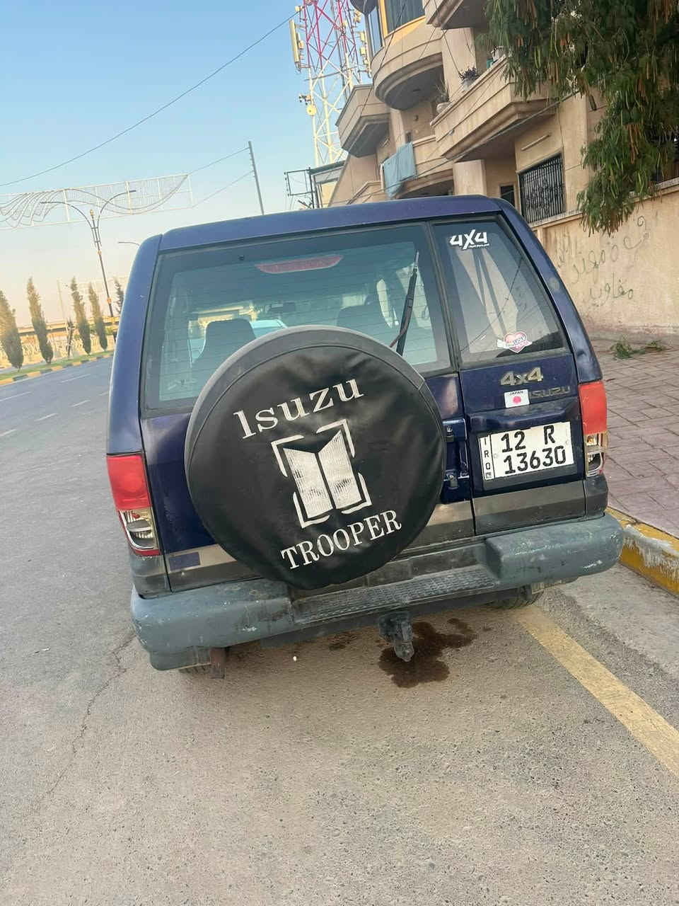 اسوزو تروبر مكينه وكير vvt ثنين ونص طخم جديد طخم تاير جديد موديل 1992 سياره نضيفه هزه ورقم وسنويه جديده كابون بانزين تحويل شرط بيها بعض الملاحضات سعر 40 وبيها مجال مكانها موصل حي الميثاق للأستفسار اتصل على الرقم التالي ***********
