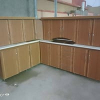 كونتر خشب سنك مارمر اربع قطع السعر 175وبيه مجال وشراي يتصل على الرقم 0...