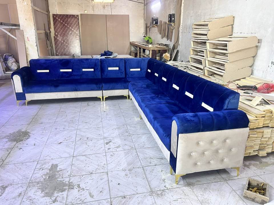 دواوين  7متر حرفL عشر نفرات
بلوك اسود خشب جام روسي 
إسفنج مميز اول  أقماش قديفه تركي 
سعر الديوان 350  المكان حله عنانه 
***********
