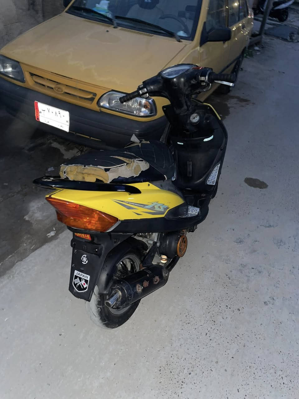 سلام عليكم ماكس عدله بوشه55لدراجه كدام عينك يجي وياه كفرين لسود ولصفر وصالنصه لبلاديه هم لدراجه خير من الله شلعه معدل ومزود بيه بعض لمور 
1_شيال مشمشي
2_صدر مشمشي اصلي
3_فج برمبو اربع بستم اصلي 
4_صالنصه صجميه اصليه 
وهواي بيه تزويد سعر لدراجه (650)وبيه مجال حك جيتك ماموجود هنا بس واتس ***********
