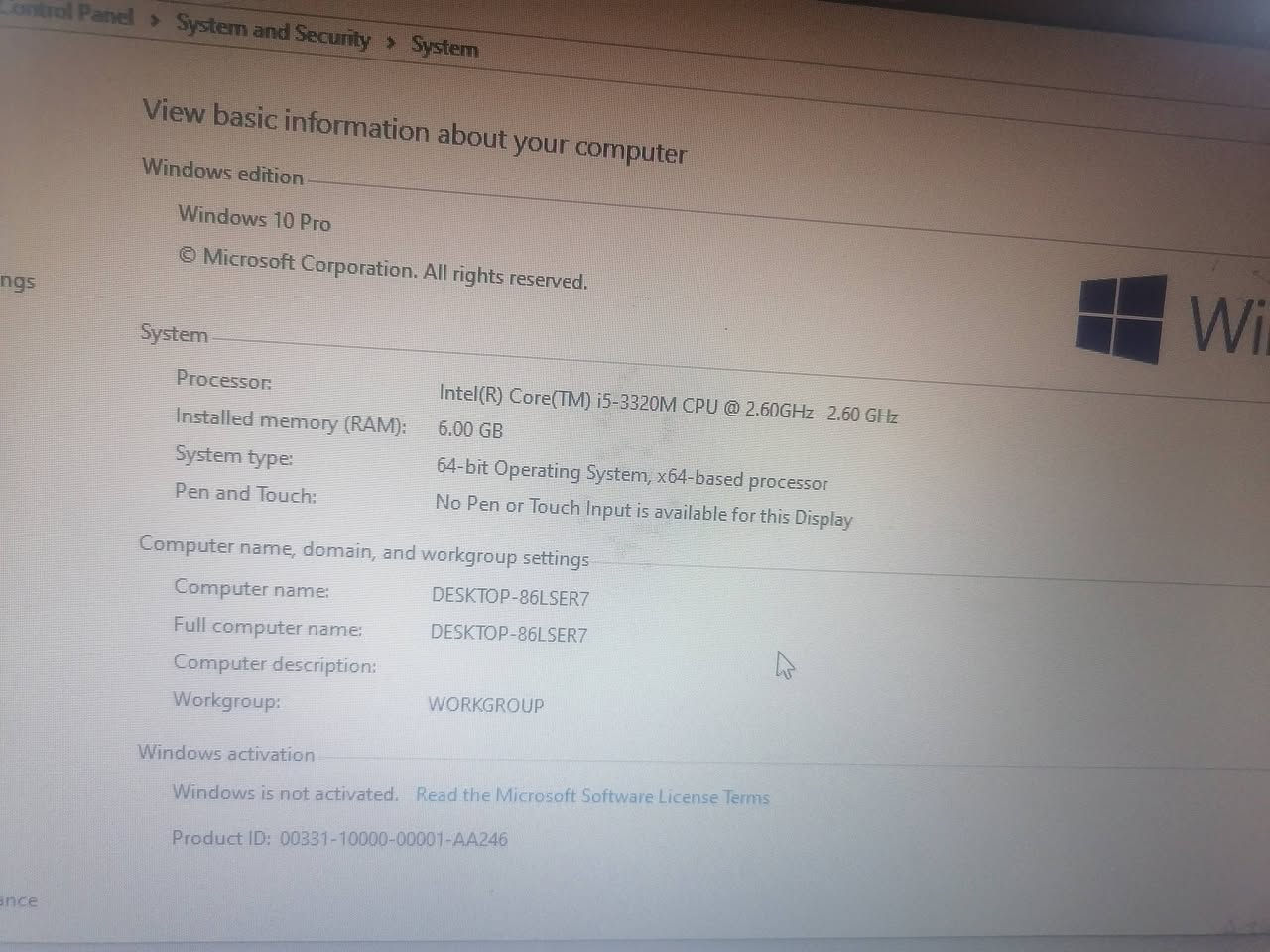 لابتوب نضيف بنضافه 85٪للبيع الملحقات ١حقيبه+شاحنه
المواصفات 

١/انتل كور5i

2/الجيل الرابع 

الذاكره العشوائيه 6كيكا 

الهارد 256ssd

سريع وممتاز في التصفح 

حجم الشاشه ١٤،٥

كيبورد ضوئي عربي /انكليزي

السعر 125وبي مجال حك الجيه 

واتساب: ***********
ادمن وافق 🌹
