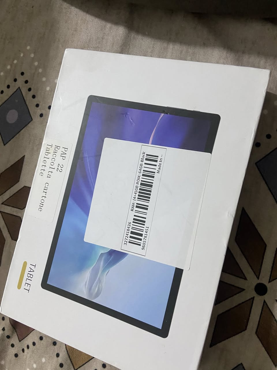 السلام عليكم ايباد حجم الكبير ١٠ انج  جديد غير مستخدم ما يعلك ولا يقطع ذاكره ٦٤ كامل ملحقاته ٦٥ على اول تم سعر ثابت


**إذا كنت صاحب هذا الإعلان وتريد حذفه لأي سبب، رجاءا أرسل رسالة إلى الدعم الفني**