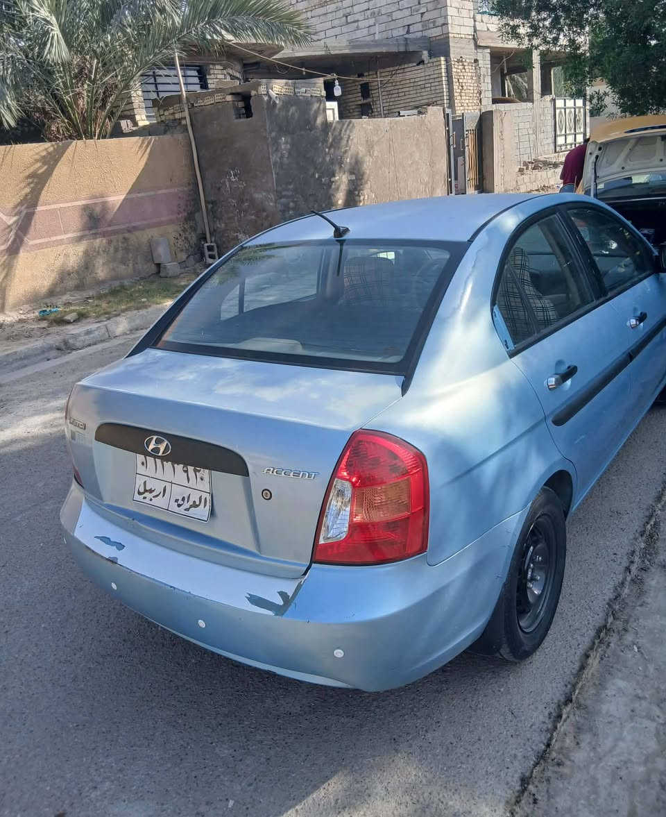 سلام عليكم أكسنت خليجي موديل 2009 حجم محرك 1400دوش بيه طخه جملغ سايق  بدل باقي مكفوله من ضربه تبديل  سياره مكفوله من خياس من كير من مكينه فقط بيه شويه جراد بسيط سياره ما متعوبه جام كهرباء  صدر خير من الله  رقم أربيل تريد وكالة  او تحويل عنوان بغداد محمودية إتصال ***********  سعر ٨٠ بيه مجال
