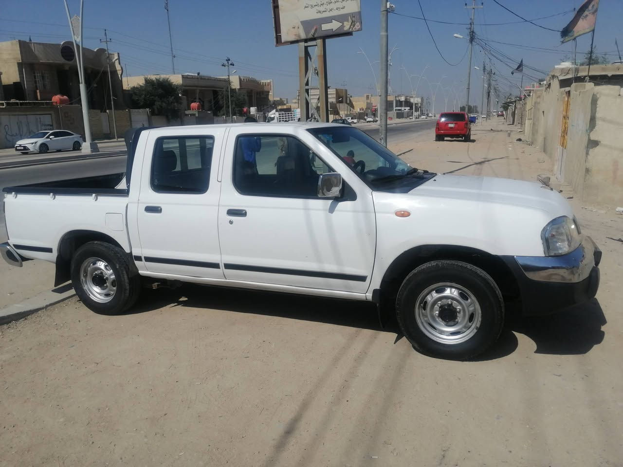 نيسان بيكب دبل قماره ٢٠١٢ رقم انكليزي بأسمي السعر ١٢٥ مكان البصره الزبير نقال ***********
