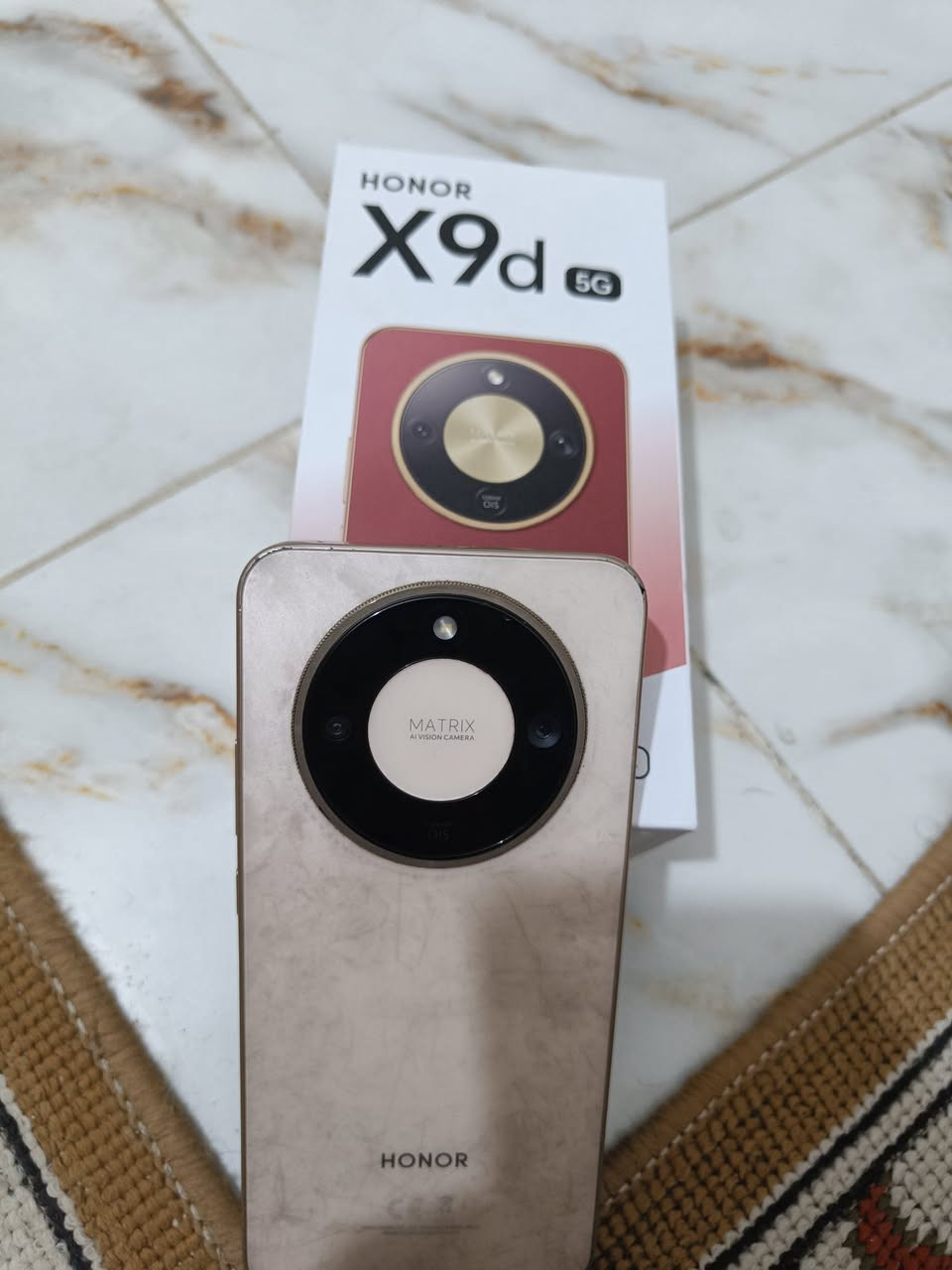 هونر اكس 9d  فايف جي
honor x9d 5G
جهاز جديد  ونضيف وشرط الفحص  استخدام قليل  
كامل  ملحقات 
ذاكره 256 عشوائيه 24 (12+12)
بطاريه 8300
شاشه امولد  بصمه  سريعه  وحلوه  
صوت عال وكامرات فول  
(رجاأ لا  اتواعد اذا ماتشتري) 
المكان  ناصريه  مركز 
شراي  تعال خاص


**إذا كنت صاحب هذا الإعلان وتريد حذفه لأي سبب، رجاءا أرسل رسالة إلى الدعم الفني**
