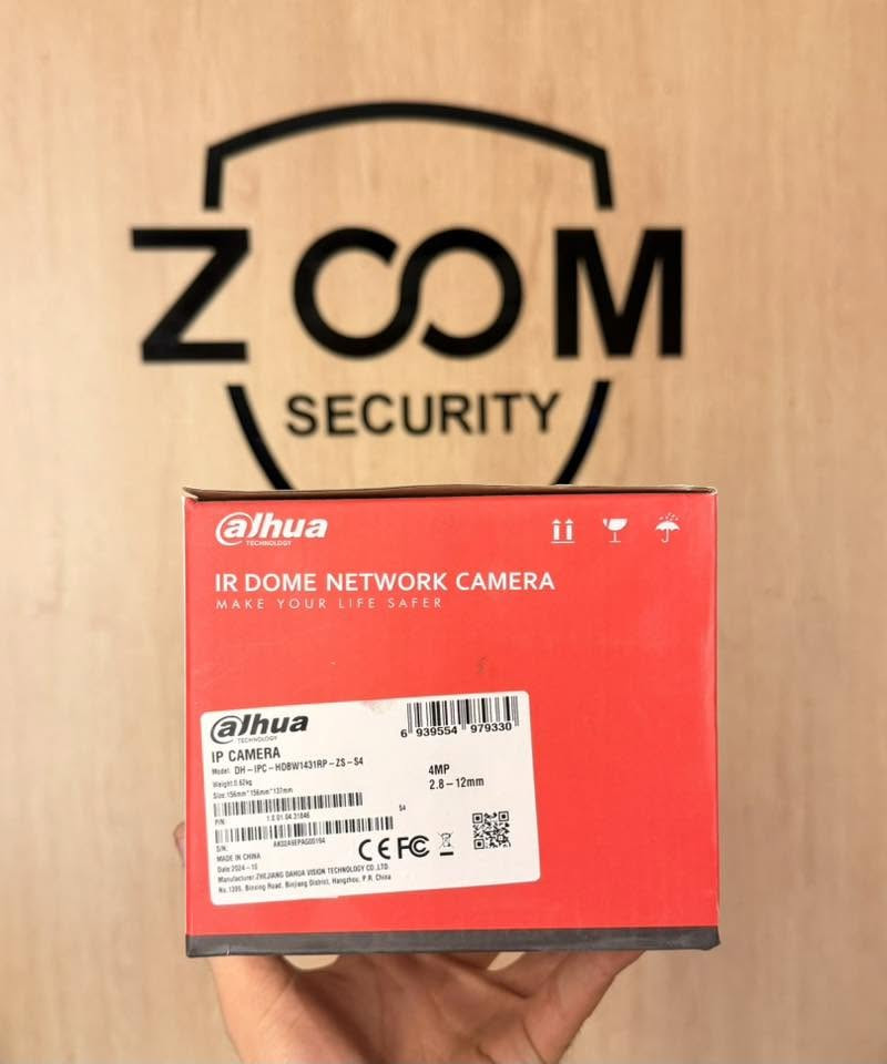 متوفر الان بشركه ZOOM SECURITY  
كاميرات الزووم بعد غياب طويل 
4 ميجا داخلي وخارجي 

DH -IPC - HFW1431T1P -ZS-S4
DH -IPC - HDBW1431RP -ZS-S4


**إذا كنت صاحب هذا الإعلان وتريد حذفه لأي سبب، رجاءا أرسل رسالة إلى الدعم الفني**