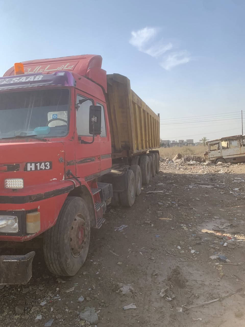 سلام عليكم نسافاسكانيه.رقم انكليزي مربوطه مكينه ١٤٣/٨. عربانه ٤محور امسجل بل السنويه رقم الهاتف ***********
