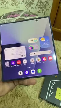 Z fold 7 ذاكره 512 بعده بلضمان جهاز نضيف صارله ٥ اشهر عندي ضمان عين ال...