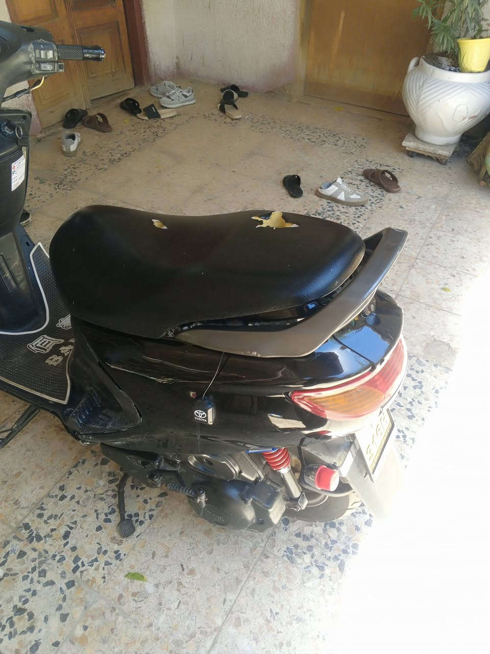 سلام عليكم دراجه فراشه للبيع السعر 550دراجه كلشي شقال  مكاني بصره ابو الخصيب رقمي ***********
