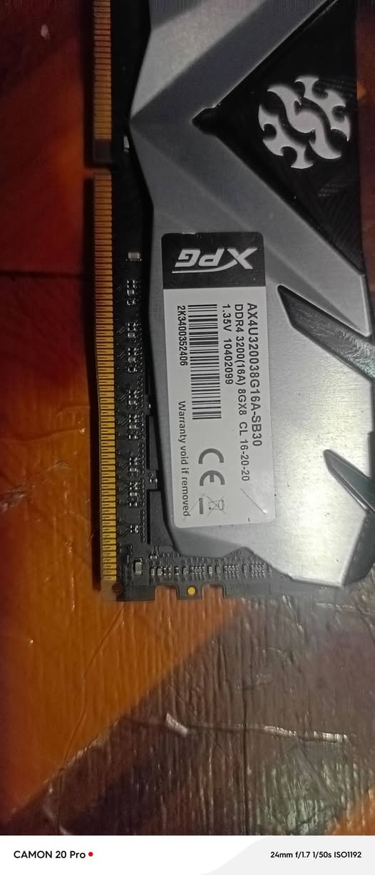 رام 1×8 مستعمل نظيف
سرعة   3200Hz
 سعر 50،000 دينار عراقي
تواصل خاص
او على الواتساب رقم ***********
يفضل توصل واتساب
