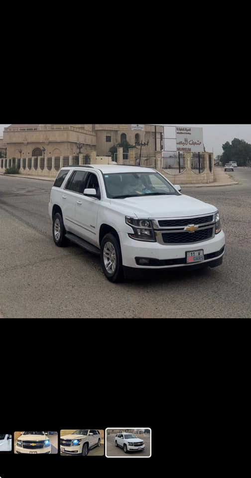 سلام عليكم تاهو 2019
كفاله عامه السياره
ماشيه 115الف
ما ناقصه اي شي خليجي 
تحويل ثاني يوم رقم بغداد 
الاستفسار ***********
