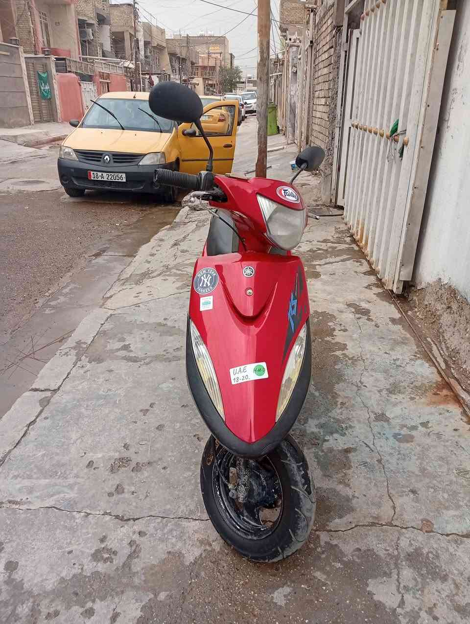 السلام عليكم ماكس عدله للبيع دراجه كلشي ابلادي بس سلف رياضي  شغال كهربايات كامله سلف وهندر كفرات مختمه ابلادي السعر 500 الهاتف ***********واتساب
