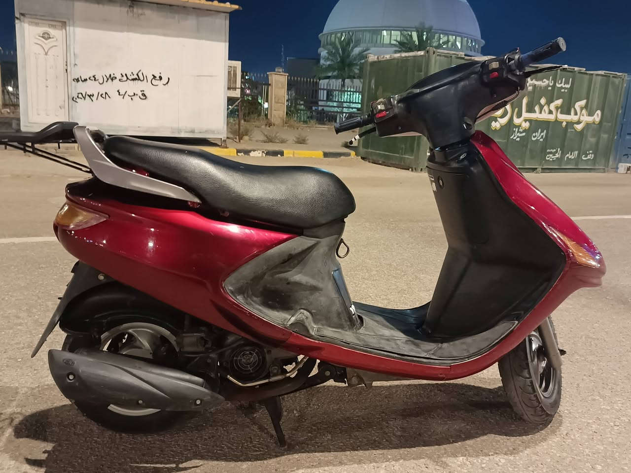 السلام عليكم دراجه فراشه نثيه للبيع مفتوحه  نكره سلف كهربائيات شغاله مكاني نجف الاستفسار *********** واتساب
