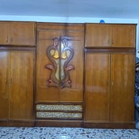 غرفه نوم • ميز تواليت • غرفه اخشاب