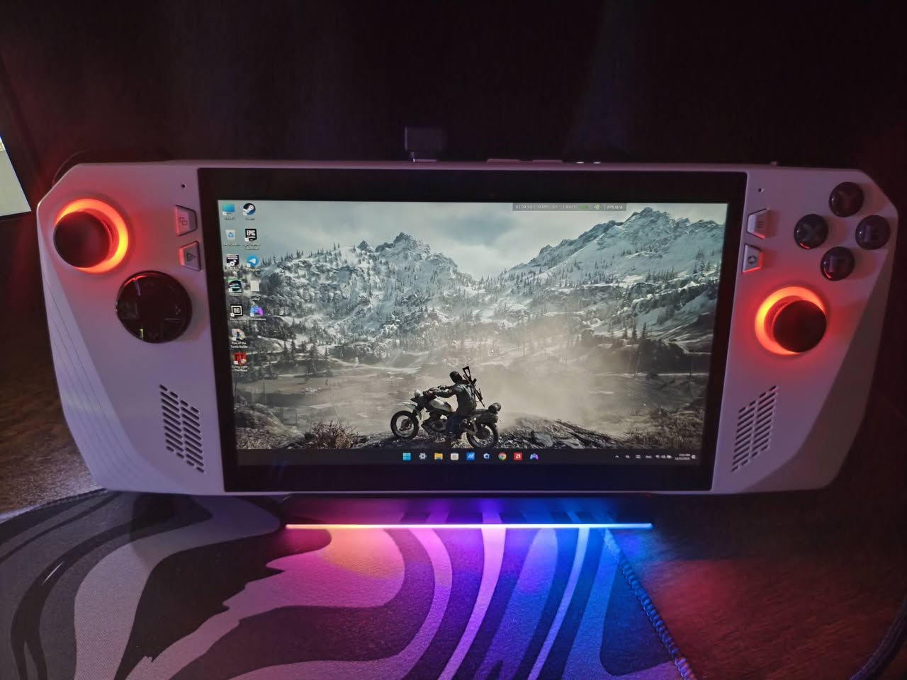 للبيع
اسوس روج الاي اكستريم كامل ملحقات
شاشة اسوس جداً نضيفة وبعدها مغلفة 
 full HD 120 HZ
دوك ستيشن متعدد المنافذ مع انارة RGB وشحن بقدرة 100 واط
ماوس ريد دراغون مواصفاته قوية
كيبورد MAGEGEE ريد سويتش مع انارة RGB متغيرة بأكثر من نمط
ستاند جويستك وسماعة انارة RGB مع تحكم بالانارة 
ميز مكتبي جودة ممتازة خشب والهيكل حديد ثقيل

واذا تريد تفاصيل اكثر راسلني هنا *********** واتساب

ابيع فقط وشلع مابيع قطعة لوحدها والسعر
800 الف لايوجد توصيل مكاني بغداد ابي غريب
