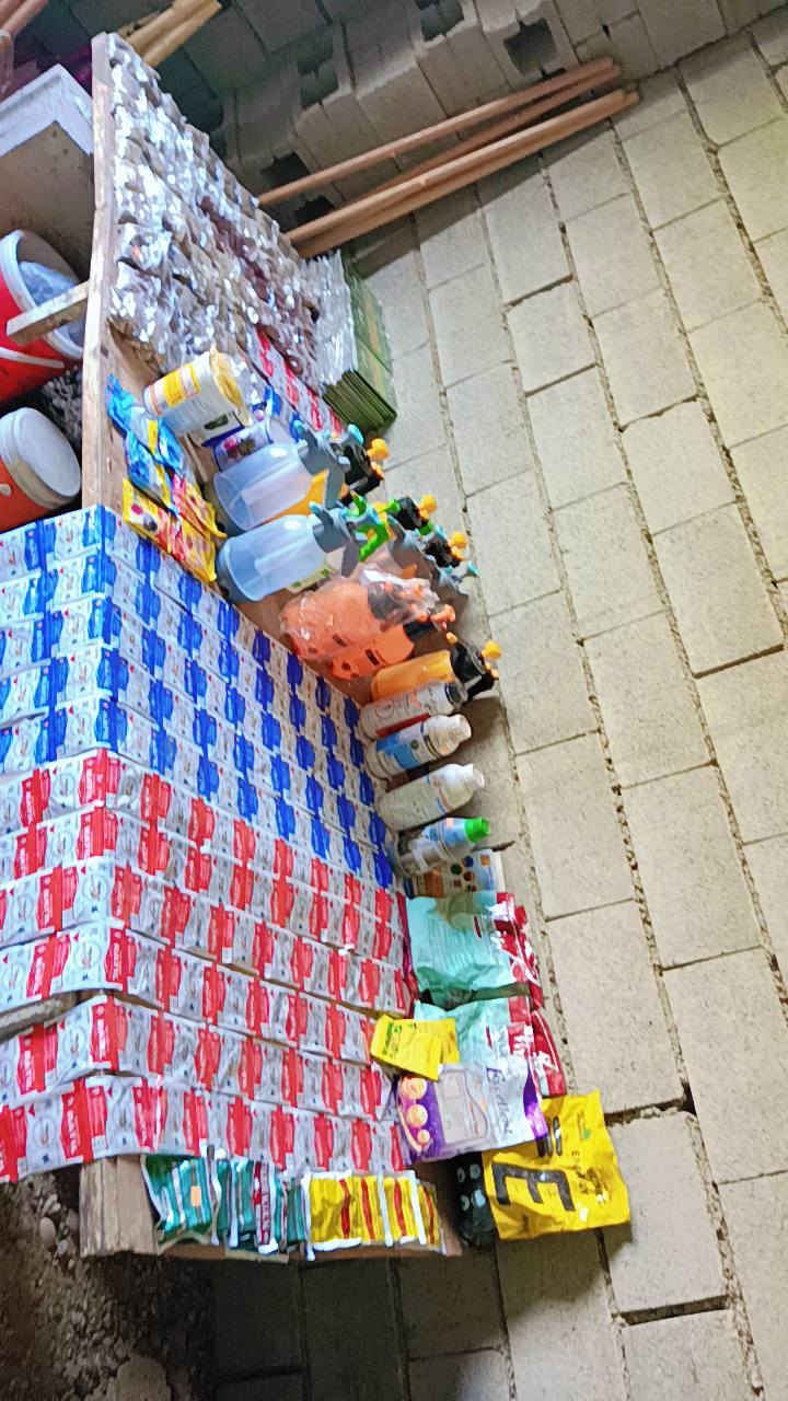 سلام عليكم للبيع مبيدات الحشرات وضاغطات ماء صفيره وبذور خضراوات وكراكه وبأسعار مناسبة والاستفسار على رقم ***********
