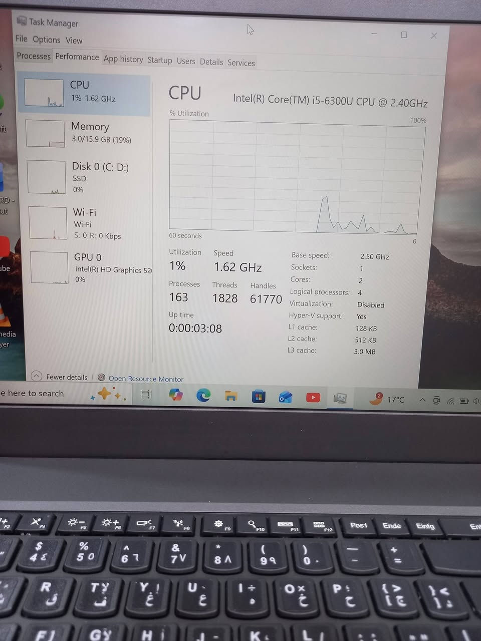 لابتوب لينوفو lenovo 
حجم الشاشة 15.6
الرام 16
المعالج كور اي 5  الجيل 6
الهارد  256     ssd 
الرام  16.  ddr4 
كارت الشاشة  4  شير 
حجم الشاشة  15.6
الشحن اكثر من ساعتين 
الشاحنة اصلية 
يوجد منفذ تايب سي للشحن ولنقل البيانات  
الجهاز مكفول من العطل والتصليح
 الملحقات شاحنة وجنطة 
السعر   225
للمزيد من العروض ادخل على اعلاناتي 
***********
***********
يوجد توصيل

تتوفر لدينا مجموعة لابتوبات بأسعار مناسبة ومواصفات مختلفة
