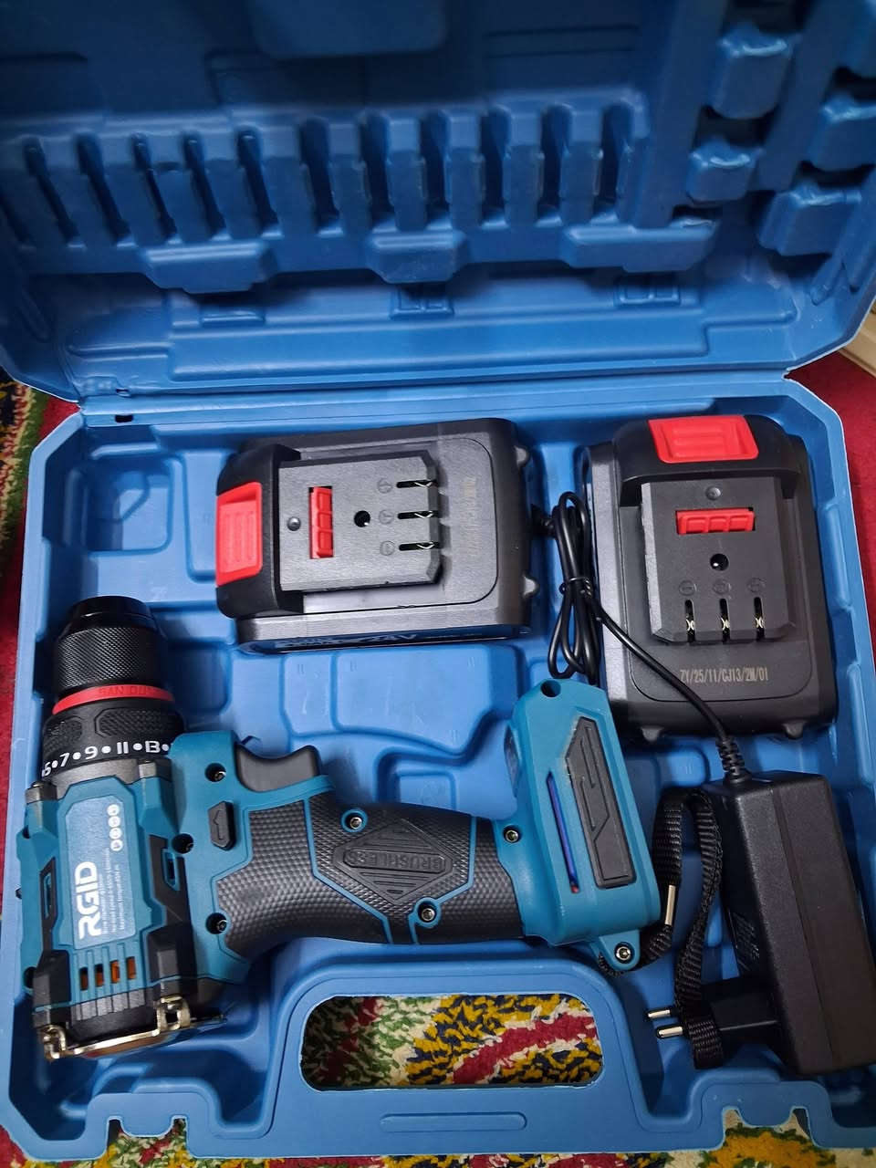 دريل شحن همر فتح وشد برشلز ملفات نحاس عزم قوي درجه اولى يثقب حايط حديد كونكريت مع بطاريات اثنين ليثيوم انتاج جديد السعر قفل 35الف وتوصيل مجاني كل العراق


**إذا كنت صاحب هذا الإعلان وتريد حذفه لأي سبب، رجاءا أرسل رسالة إلى الدعم الفني**