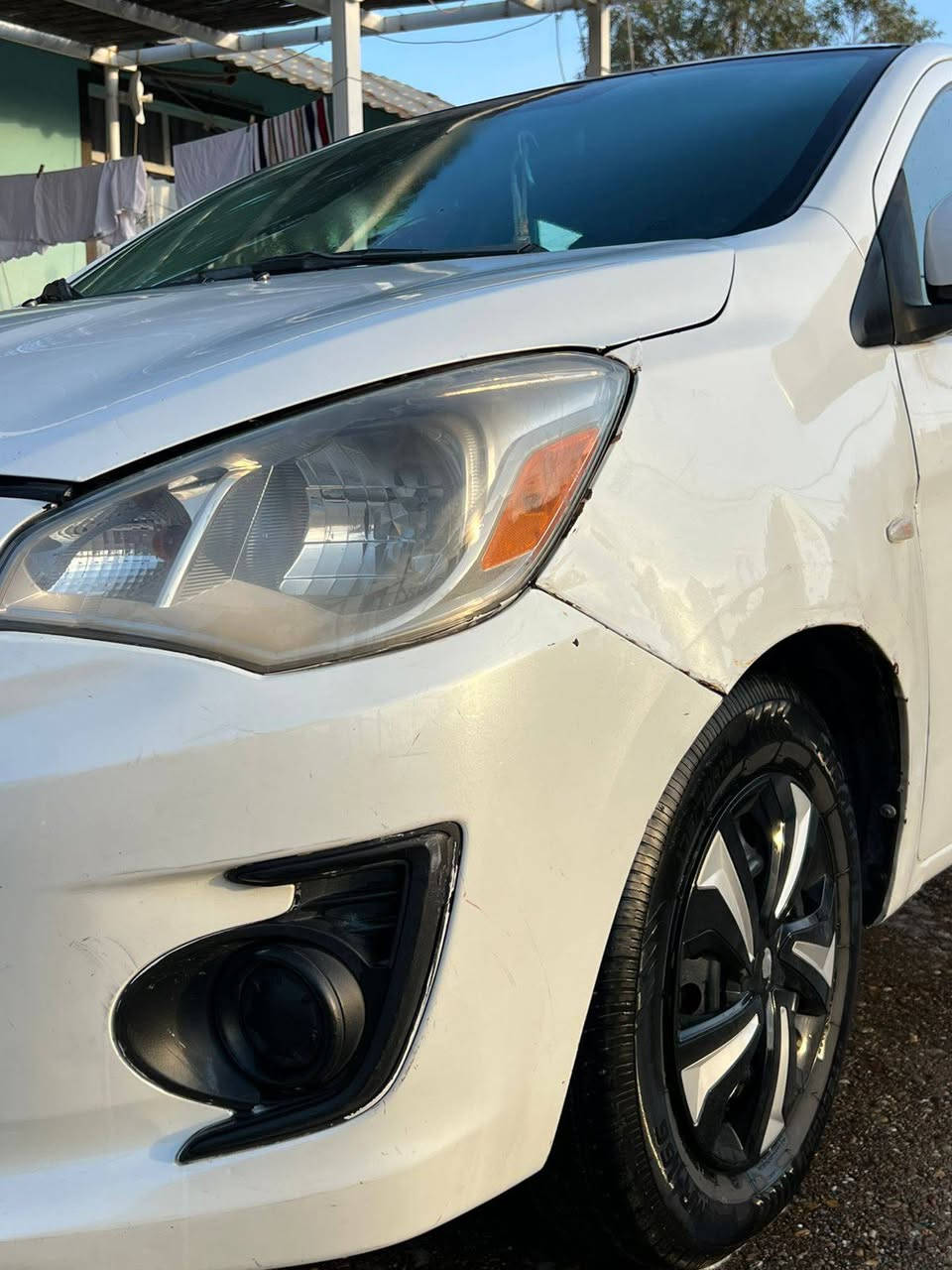 متسيوبيشي ميراج موديل 2018
رقم بغداد 
السيارة داخلة كلين فقط طابة بطسة قوية وانطعجت الجاملغات الامامية كما
موضح بالصور السيارة جاهزة من كلشي وكاملة مكملة . مكانها بغداد ابوغريب السعر النهائي 75 ورقة
ماشية 78 الف ميل
***********
