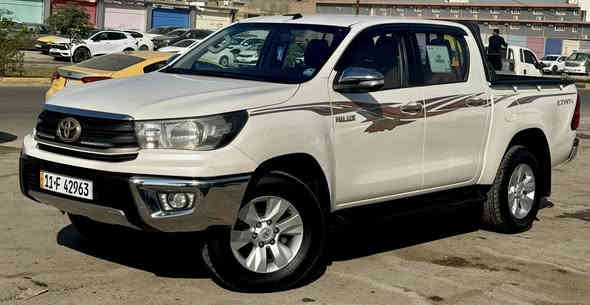 السلام عليكم 
هايلوكس فورويل 2016 كويتي الساير محرك 2700 مذهب مكفولة من الصبغ والتبديل 
#اوتوماتيك ماشية 115 حقيقي السيارة جديدة رقم بغداد الدولي تحويل ثاني يوم
تبريد قطعتين معروفة مواصفات الكويتي 
تخم تاير جديد الاصلي
حداديه وصدر جديد 
تبريد ثلج
جاهزه من كلشي ما تصرف عليها دينار للبيع فقط السعر 248 ورقة بيها مجال بسيط للاستفسار *********** مكاني بغداد الشراي يتصل ممتواجد عالنت
