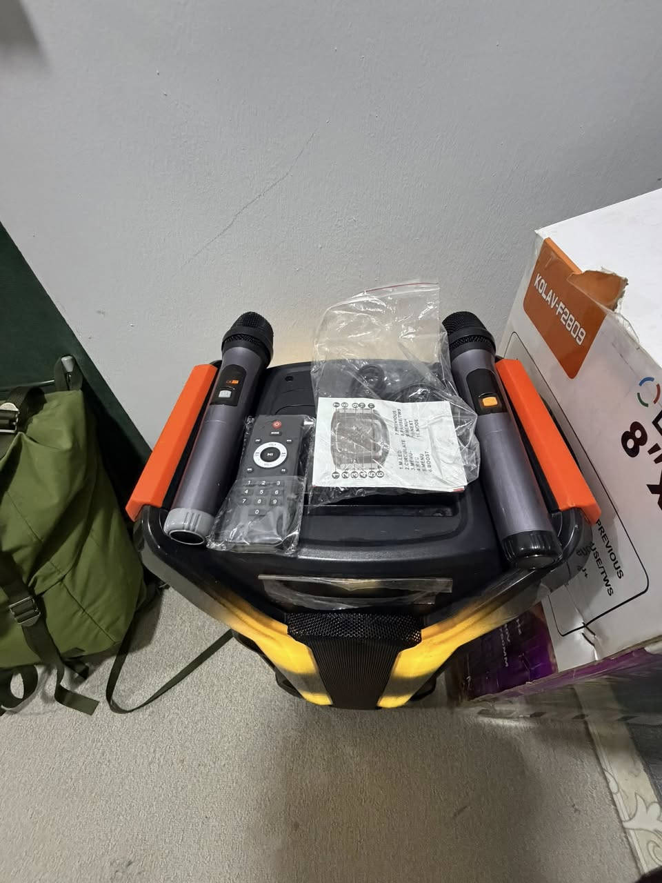 Speaker kolav f2809 سعر١١٠  الف


**إذا كنت صاحب هذا الإعلان وتريد حذفه لأي سبب، رجاءا أرسل رسالة إلى الدعم الفني**