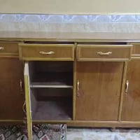 بوفيه نجاره جديده طباخ مستخدم للبيع السعر خاص ٠٧٧٠٦٧٤٣٦٦٤