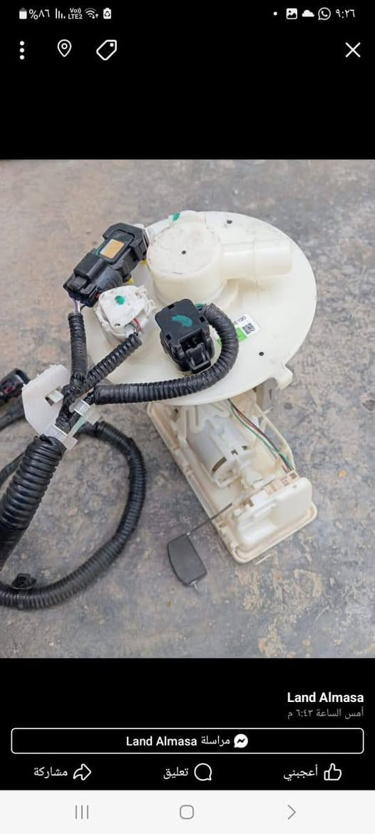 السلام عليكم ورحمة الله 
توفرت قواعد فيت بم مستخدم اصلي حاوية وارد امريكي تعمل بالنزين فقط ثلاث خطوط لسيارات هايلندر حجم ال١محرك 3.5  من موديل 2020 إلى موديل 2023 
قواعد فيت بم مستخدم اصلي حاوية وارد امريكي  لسيارات الهايلندر الهايبرد موديل 2020الى 2024 محرك 2500 
قواعد فيت بم هايلندر مستخدم اصلي حاوية من موديل 2016 إلى 2019
قواعد فيت بم مستخدم اصلي حاوية هايلندر من موديل 2004 إلى 2009
كنترول تحكم جام منشأ تايلندي 
شريط استيرن منشأ تايلندي 

يوجد فيت بم  خطين وثلاث خطوط هايلندر لجميع الفئات دينسو اصلي مؤسسة مستخدم 
فلاتر أصلية نسيجي مستخدم  بنسبة نظافة 95%

العنوان بغداد الحبيبية قرب ساحة الحمزة 
للاتصال ***********
يوجد بيع بالجملة لاصحاب الورش والمحلات
